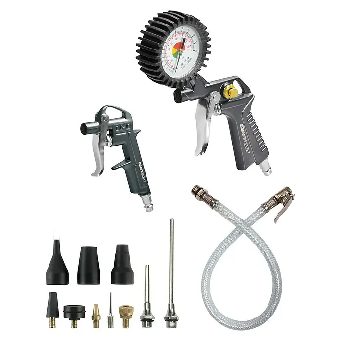 Craftomat Druckluft-Set - 13 -tlg. - Ansicht von oben