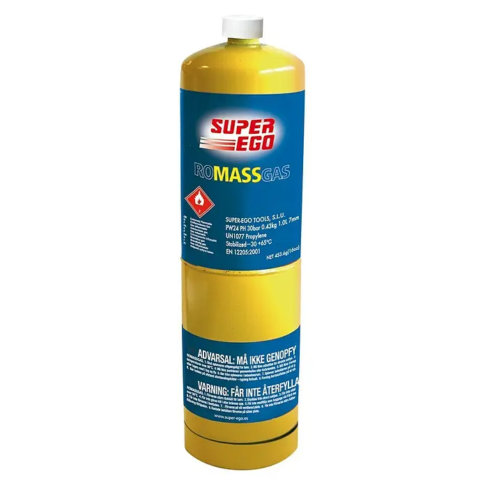 Super Ego Cartucho de gas Romassgas - 400 g - Vista frontal