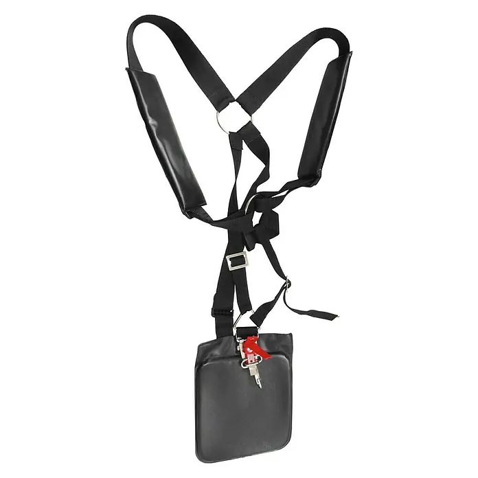 AL-KO Premium Benzinski motorni trimer BC 500 B - 1,9 kW, Širina reza: 41 cm za nit / 25 cm za oštricu - Pogled sprijeda