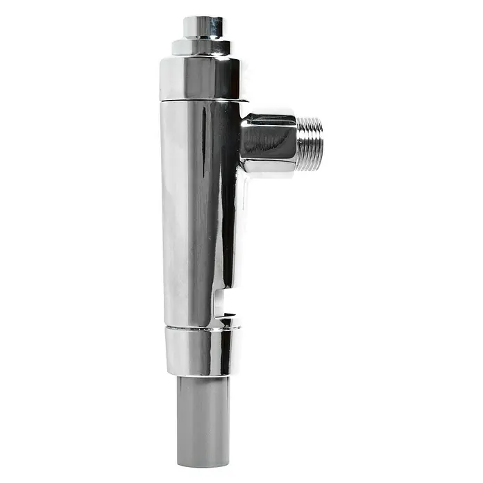 WC-Druckspüler - ¾″, Verchromt, Spartaste - Diagonale Ansicht