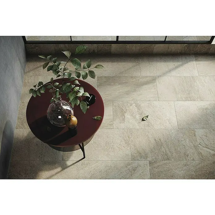 Atlas Concorde Feinsteinzeugfliese Regent Ivory - 30 x 60 cm, Beige/Braun, Matt - Stimmungsaufnahme