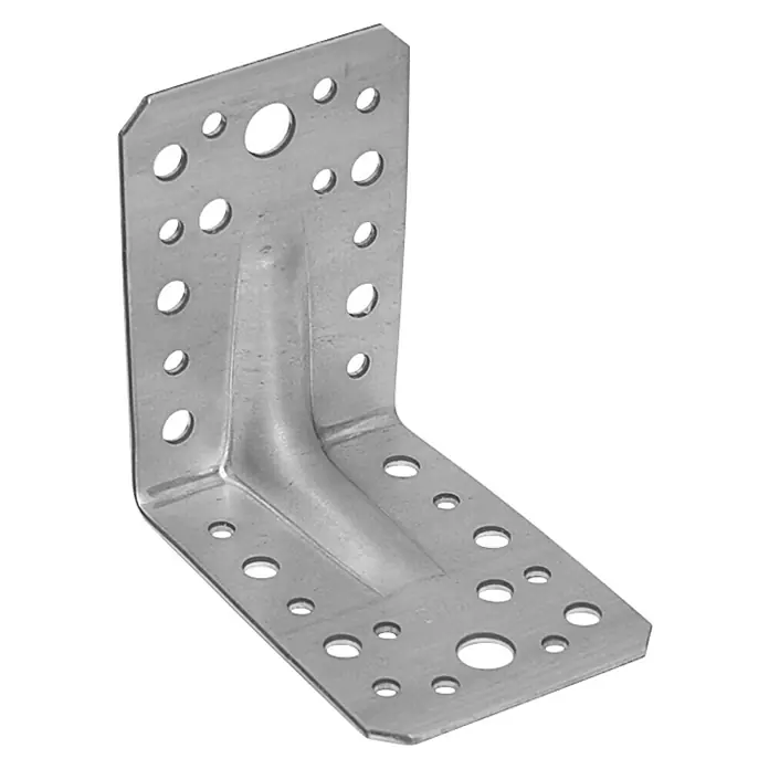 Stabilit Escuadra para cargas pesadas - 90 x 90 x 65 mm, Zincado, 1 ud. - Vista angular