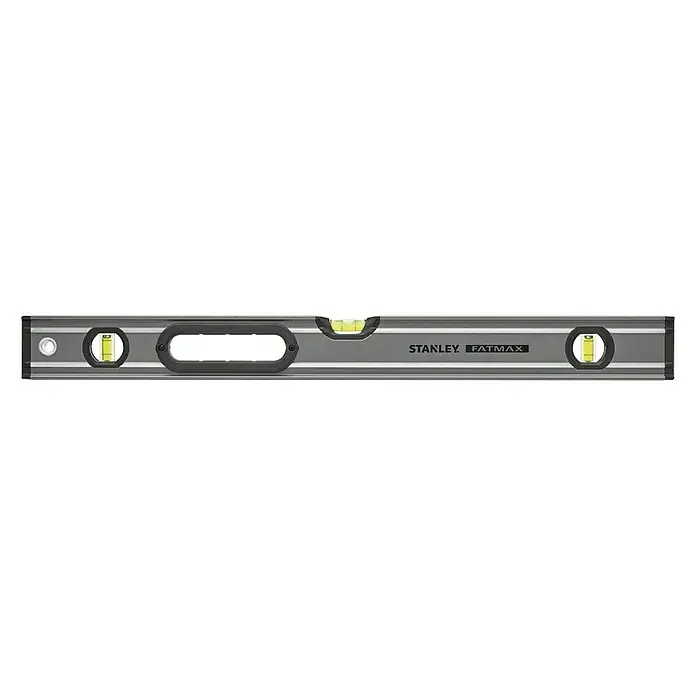 Stanley FatMax Nivel de burbuja XTREME™ - Largo: 600 mm, Número de niveles de burbuja: 3 ud. - Vista frontal