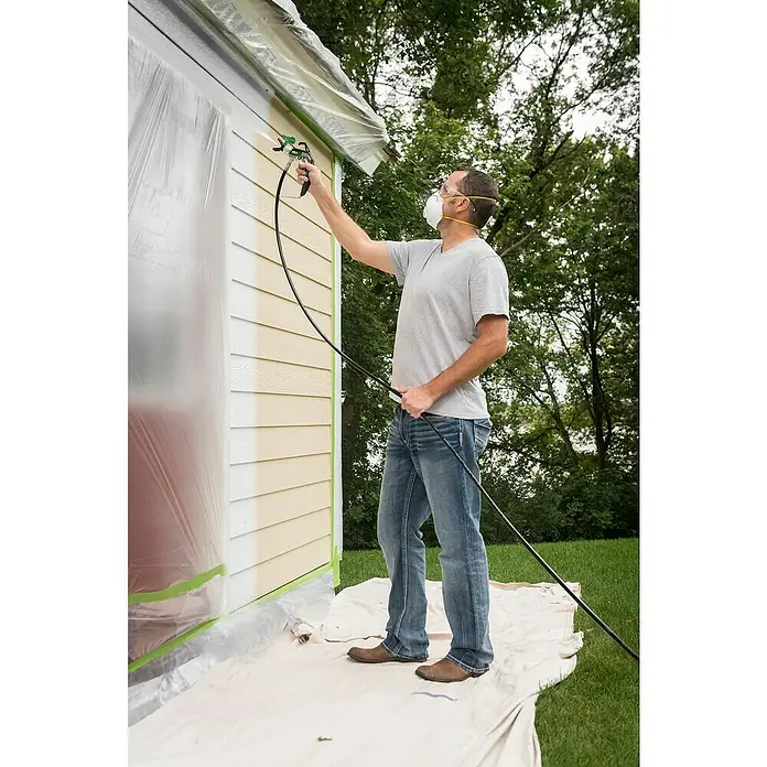 Wagner High Efficiency Airless Farbsprühsystem Control Pro 250 M - Leistungsaufnahme: 550 W, Förderleistung: 1,25 l/min - Anwendungsbeispiel
