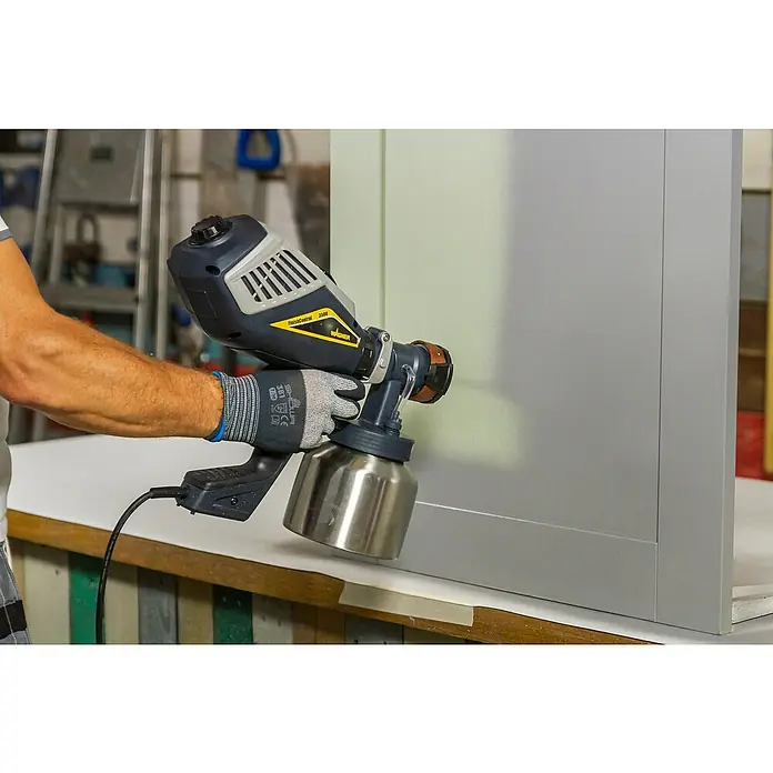 Wagner XVLP Farbsprühsystem FinishControl 3500 - 700 W - Anwendungsbeispiel