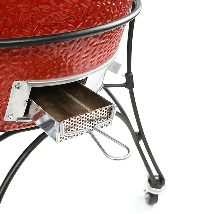Kamado Joe Holzkohlegrill CLASSIC II - Rot, Hauptgrillfläche: Ø 46 cm - Detailaufnahme