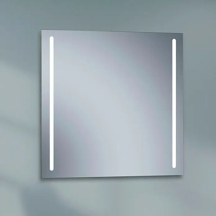 Espejo con luz LED Eco Twoled - 80 x 80 cm - Foto ambiente