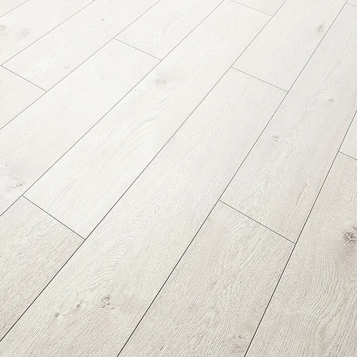 LOGOCLIC Podne obloge od tvrdog vinila Creamy Oak - 1.210 x 234 x 5 mm, Rustikalni pod - Detaljan prikaz
