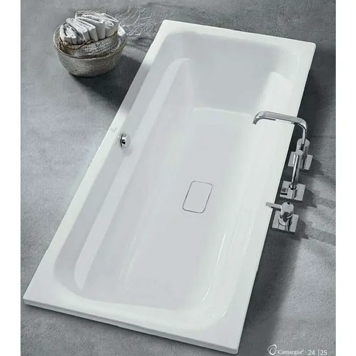 Camargue Badewanne Atlanta - 190 x 80 cm, Sanitäracryl, Weiß - Stimmungsaufnahme
