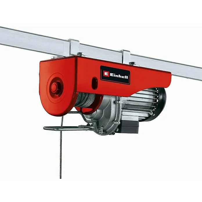 Einhell Polipasto TC-EH 500 - Peso máximo admitido: 250 kg sin rueda giratoria, 1.000 W - Primer plano