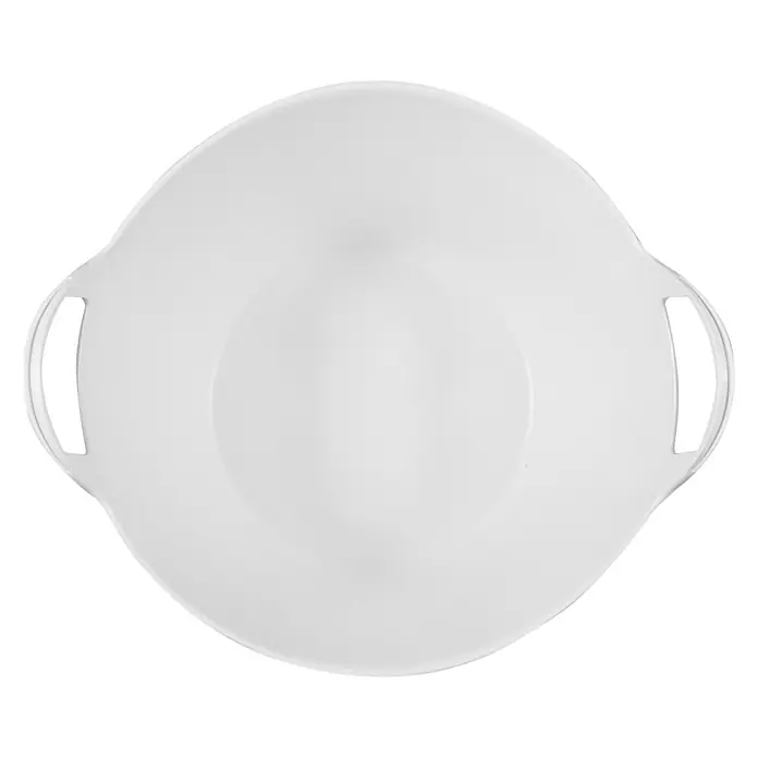 Capazo multiusos - Blanco, Plástico, 42 l - Vista descendente