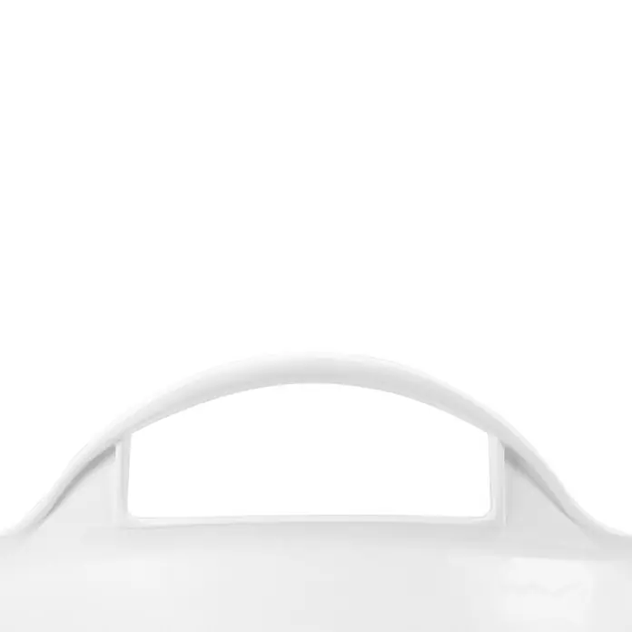 Capazo multiusos - Blanco, Plástico, 42 l - Primer plano