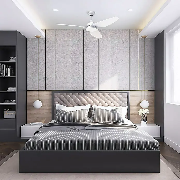 Arte confort Ventilador de techo Foz - Diámetro: 127 cm, Blanco, 20 W, DC - Foto ambiente