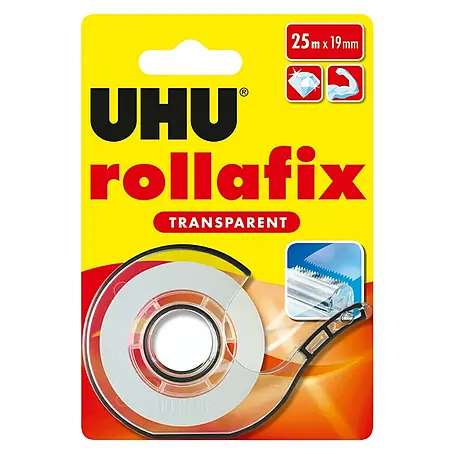UHU  Klebefilm mit Abroller Rollafix