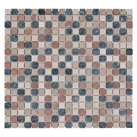 Mosaikfliese Quadrat Mix MOS 15/RND