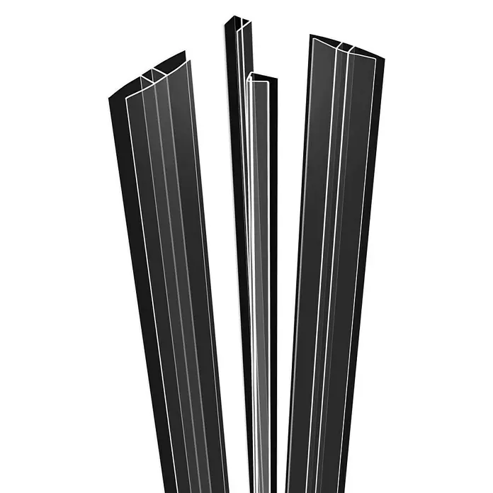 H-Profil HSX - 2,55 m x 16 mm, Polycarbonat, Transparent - Detailaufnahme