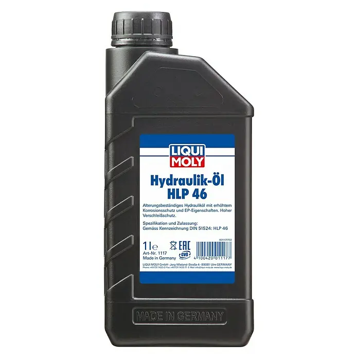 Liqui Moly Hydrauliköl HLP 46 - 1 l - Vorderansicht