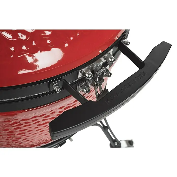 Kamado Joe Holzkohlegrill CLASSIC II - Rot, Hauptgrillfläche: Ø 46 cm - Detailaufnahme
