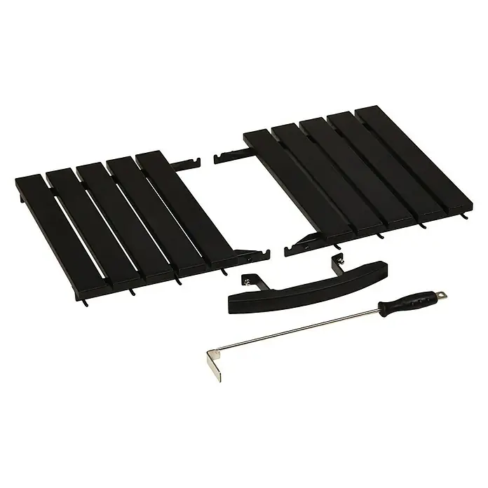 Kamado Joe Holzkohlegrill CLASSIC - Rot, Hauptgrillfläche: Ø 46 cm - Diagonale Ansicht