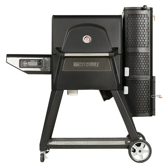 Masterbuilt Holzkohlegrill Gravity 560 Digital - Schwarz, Hauptgrillfläche: 56 x 38 cm - Vorderansicht