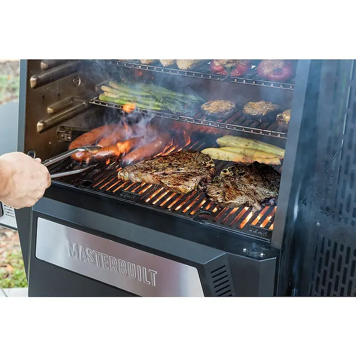 Masterbuilt Holzkohlegrill Gravity 560 Digital - Schwarz, Hauptgrillfläche: 56 x 38 cm - Detailaufnahme