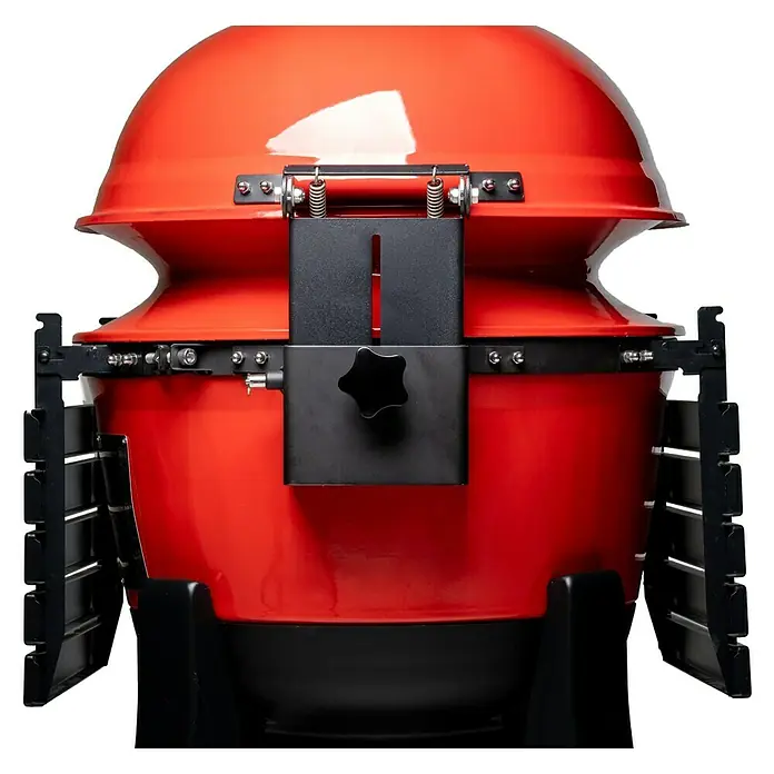 Kamado Joe Holzkohlegrill Kettle Joe - Rot, Hauptgrillfläche: Ø 55 cm - Detailaufnahme