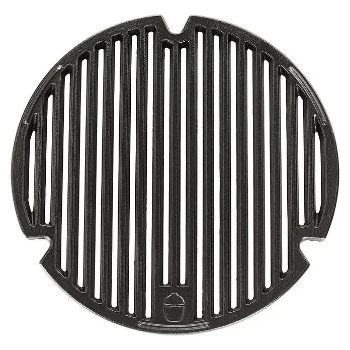 Kamado Joe Grillplatte - Gusseisen, Passend für: Kamado Joe Holzkohlegrill Joe Junior, Kamado Joe Holzkohlegrill Classic, Kamado Joe Holzkohlegrill Classic II - Ansicht von oben