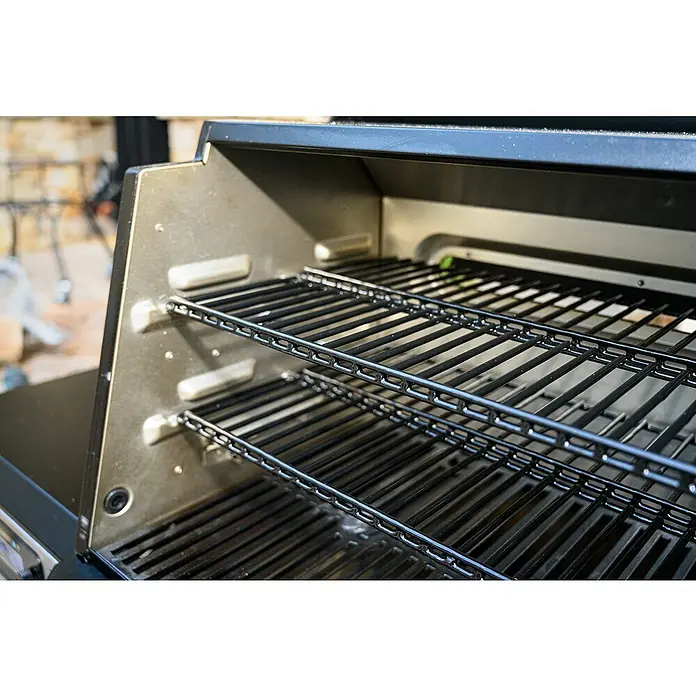 Masterbuilt Warmhalterost - L x B: 13,7 x 56,5 cm, Masterbuilt Holzkohlegrill & Smoker Gravity 560 - Detailaufnahme