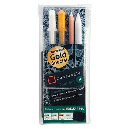 Talens Sakura Set de marcadores de efecto lacado Zentangle Tool