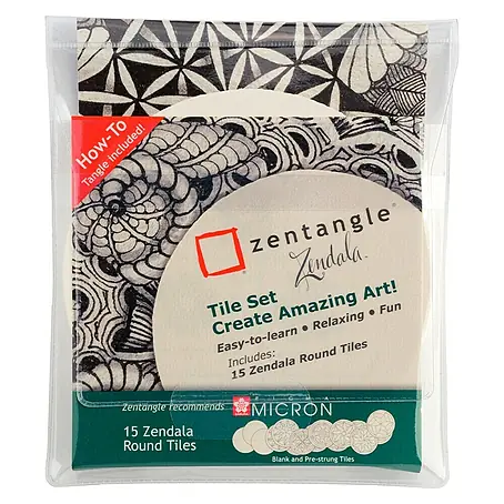 Talens Sakura Papel para manualidades Zentangle Zandala