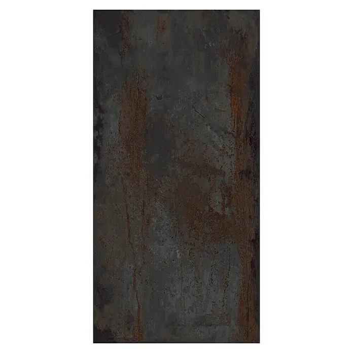 Porculanska pločica Flatiron - 60 x 120 cm, Crne boje, Mat - Pogled s gornje strane