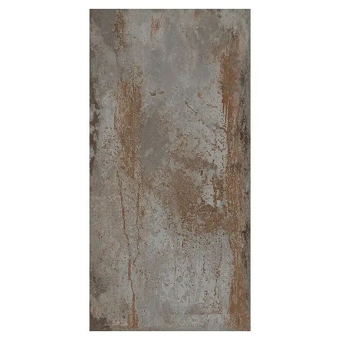 Porculanska pločica Flatiron - 60 x 120 cm, Srebrne boje, Mat - Pogled s gornje strane