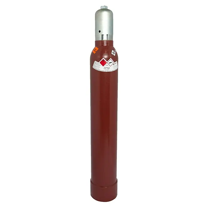 Tyczka Energy Acetylen-Flasche ohne Füllung* - Fassungsvermögen: 10 l - Vorderansicht