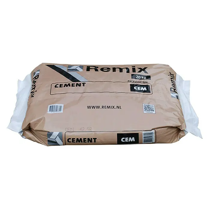Remix Cement - 20 kg - Diagonaal zicht