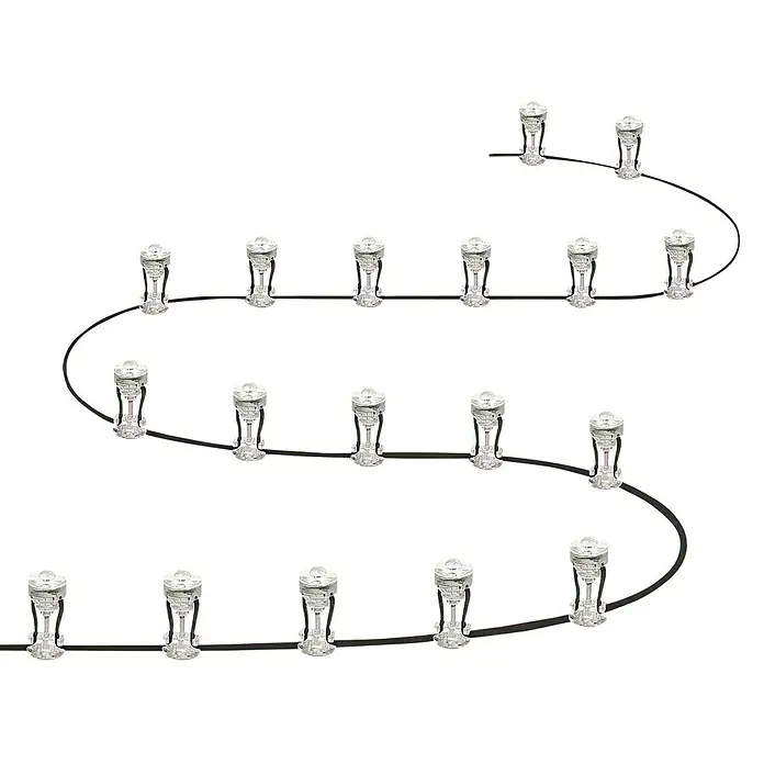 Ledvance LED-Lichterkette - Außen, 8,5 m, 18-flammig - Diagonale Ansicht