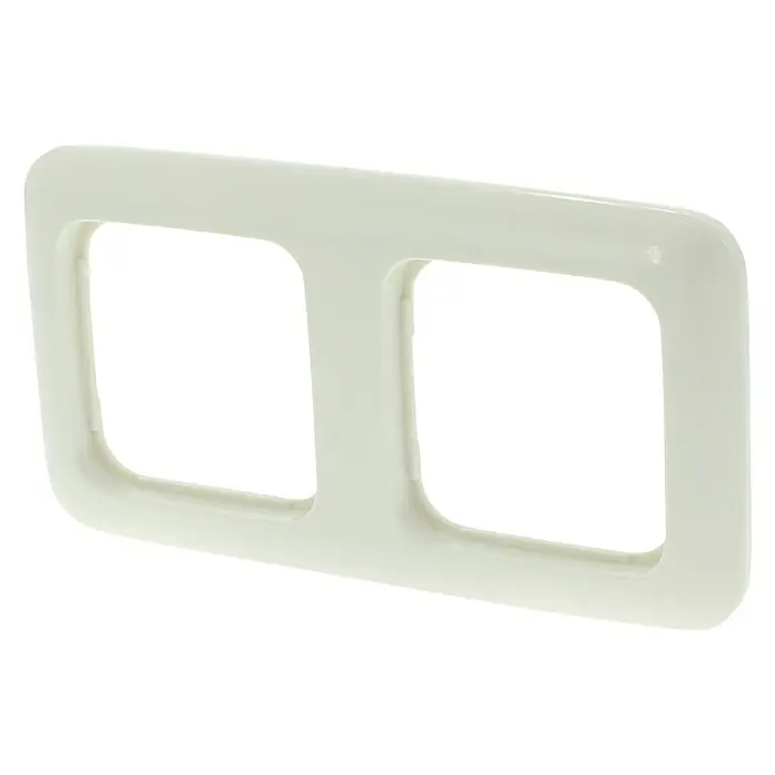 Busch-Jaeger Afdekraam Reflex 2V - Inbouw, Frame tweevoudig - Diagonaal zicht