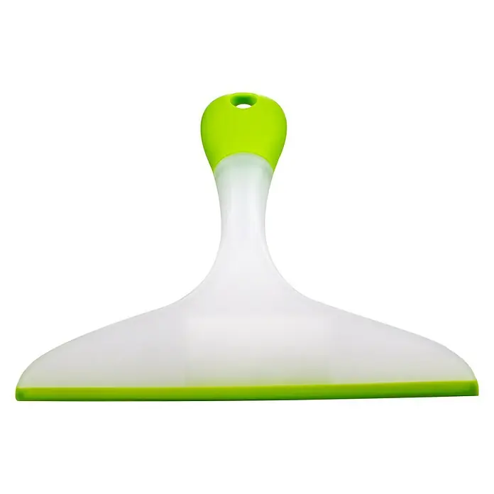 Venus Bad-& Duschabzieher Squeegee - Grün, Kunststoff - Vorderansicht