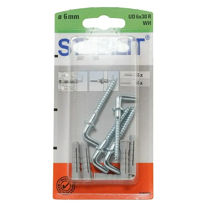 Stabilit Universaldübel - 4 Stk., Länge Dübel: 35 mm - Vorderansicht