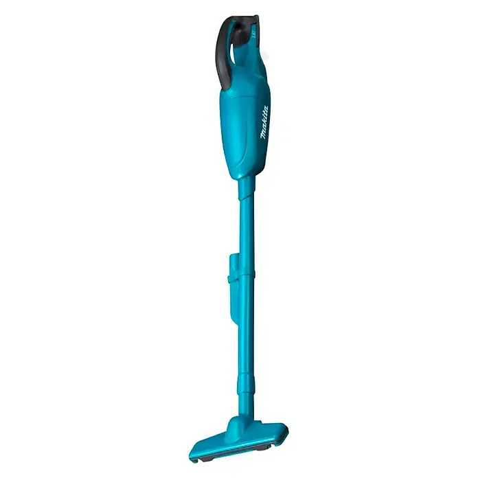 Makita Akumulatorski usisivač DCL180Z - 18 V, Bez akumulatora, Zapremina spremnika: 0,65 l - Dijagonalni pogled