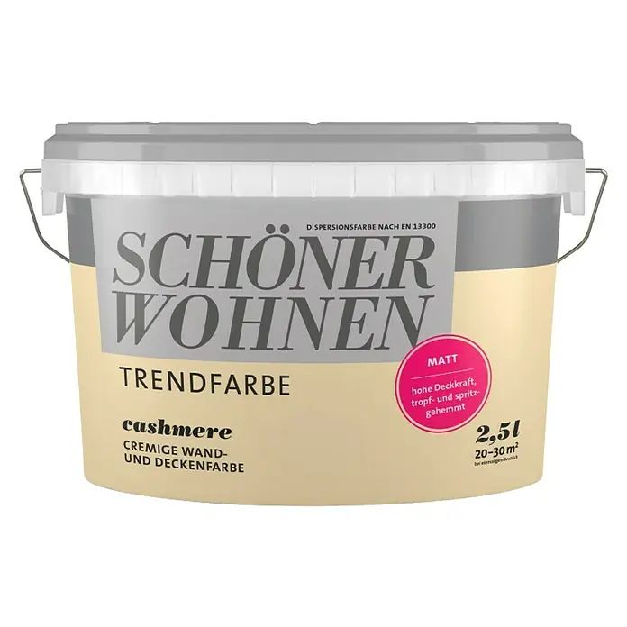 Unutarnja disperzijska boja SCHÖNER WOHNEN Trend - Kašmir, 2,5 l - Pogled sprijeda