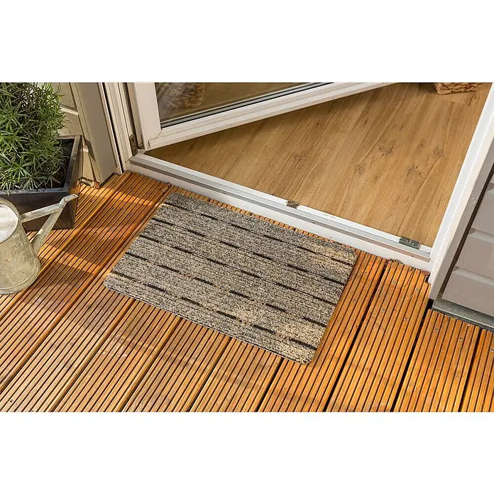 Astra Fußmatte Perfo Rips - Beige, 40 x 60 cm - Anwendungsbeispiel