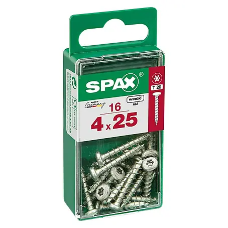 Spax  Félköríves csavar