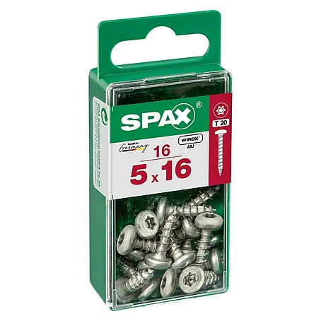 Spax  Félköríves csavar