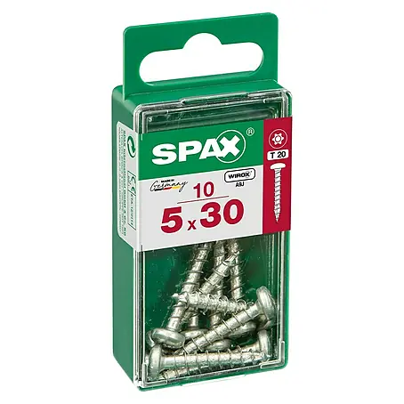 Spax  Félköríves csavar