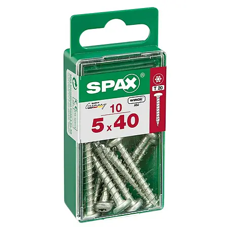 Spax  Félköríves csavar