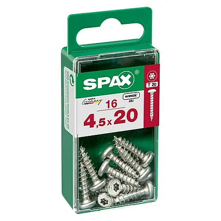 Spax  Félköríves csavar