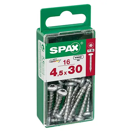 Spax  Félköríves csavar