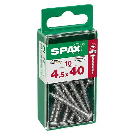 Spax  Félköríves csavar
