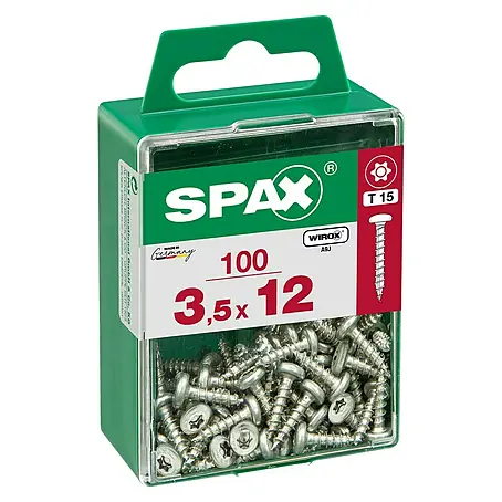 Spax  Félköríves csavar