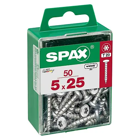 Spax  Félköríves csavar